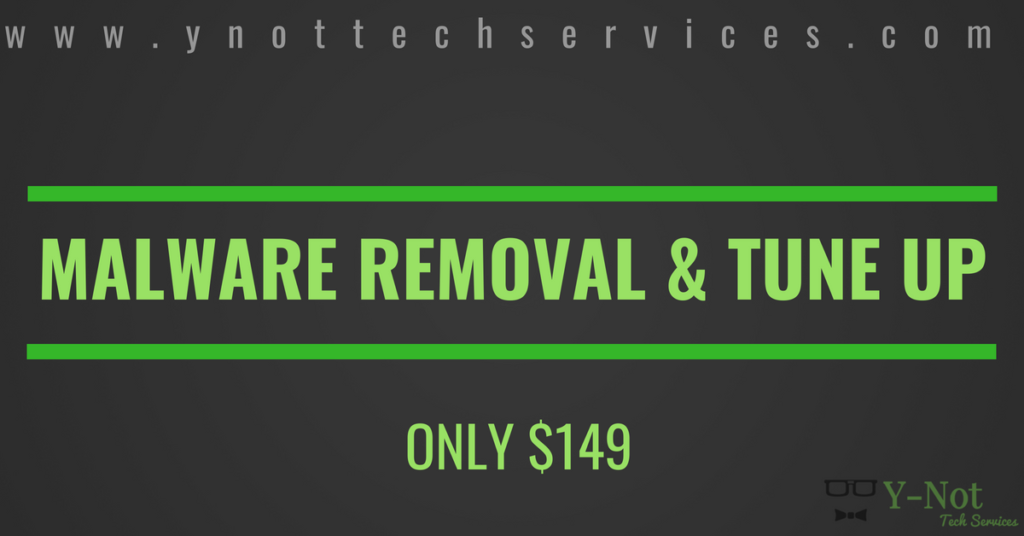 Y-Not Tech Services Update | Malware Removal and Tune Up Service and Web Design | Lethbridge, AB
