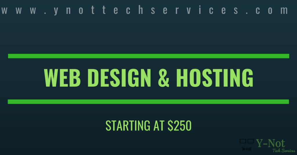 Y-Not Tech Services Update | Malware Removal and Tune Up Service and Web Design | Lethbridge, AB