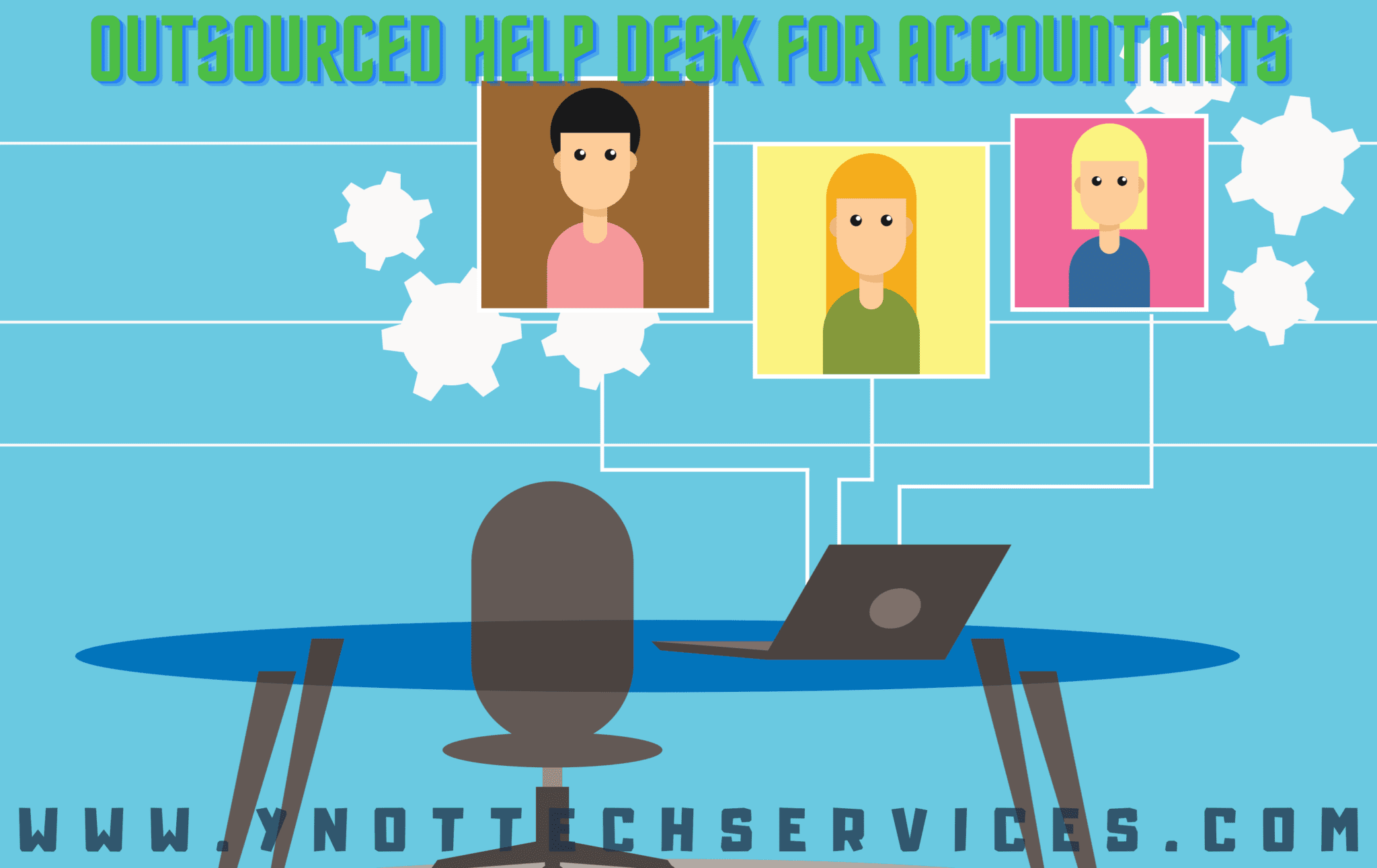 Outsourced Help Desk for Accountants YNot Tech Services Lethbridge