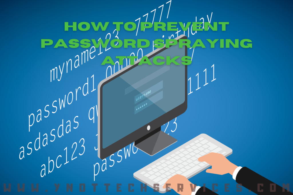 How to Prevent Password Spraying Attacks | Y-Not Tech Services - Lethbridge, AB IT Support
