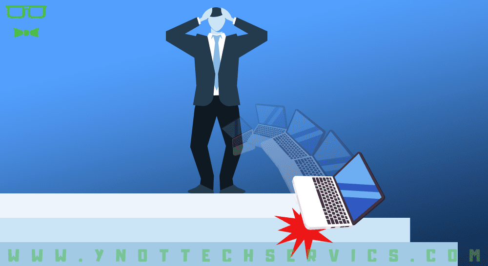 "Help, I dropped my laptop!" Now What? | Y-Not Tech Services - Computer Repair in Lethbridge, AB