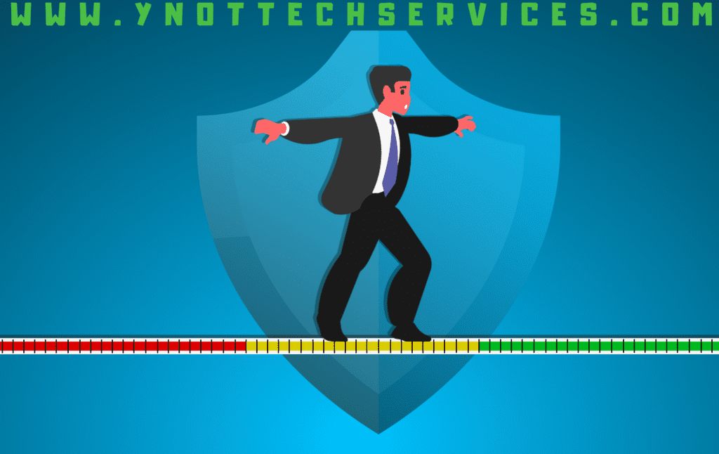 Finding Business Balance on the Sliding Scale of Security | Y-Not Tech Services - Lethbridge, AB IT Support