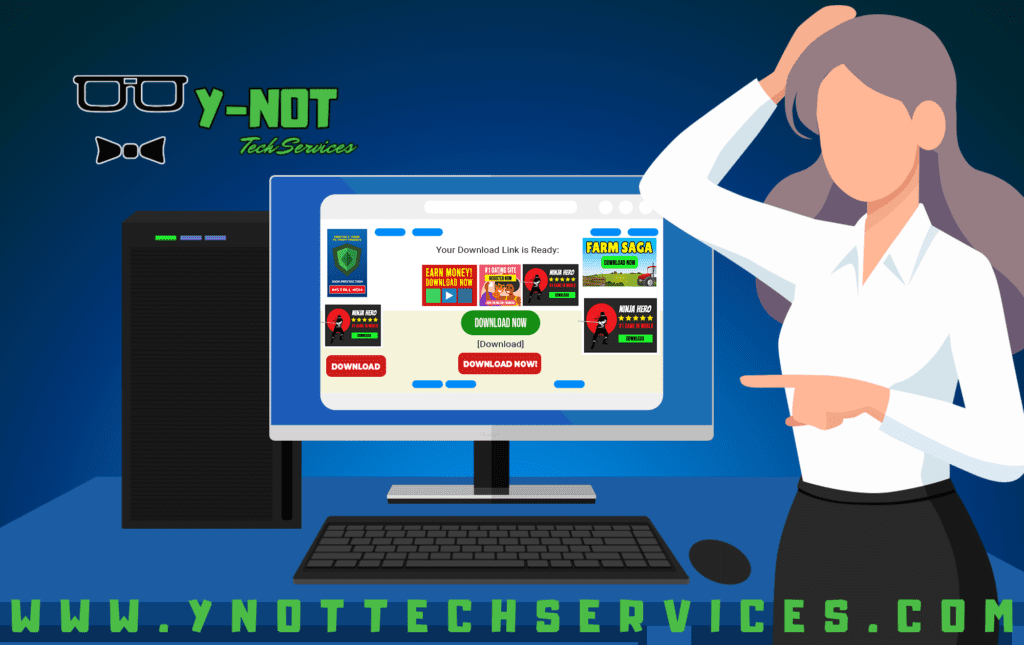 How to Spot Fake Download Buttons and Stay Safe | Y-Not Tech Services - Lethbridge, AB Computer Help