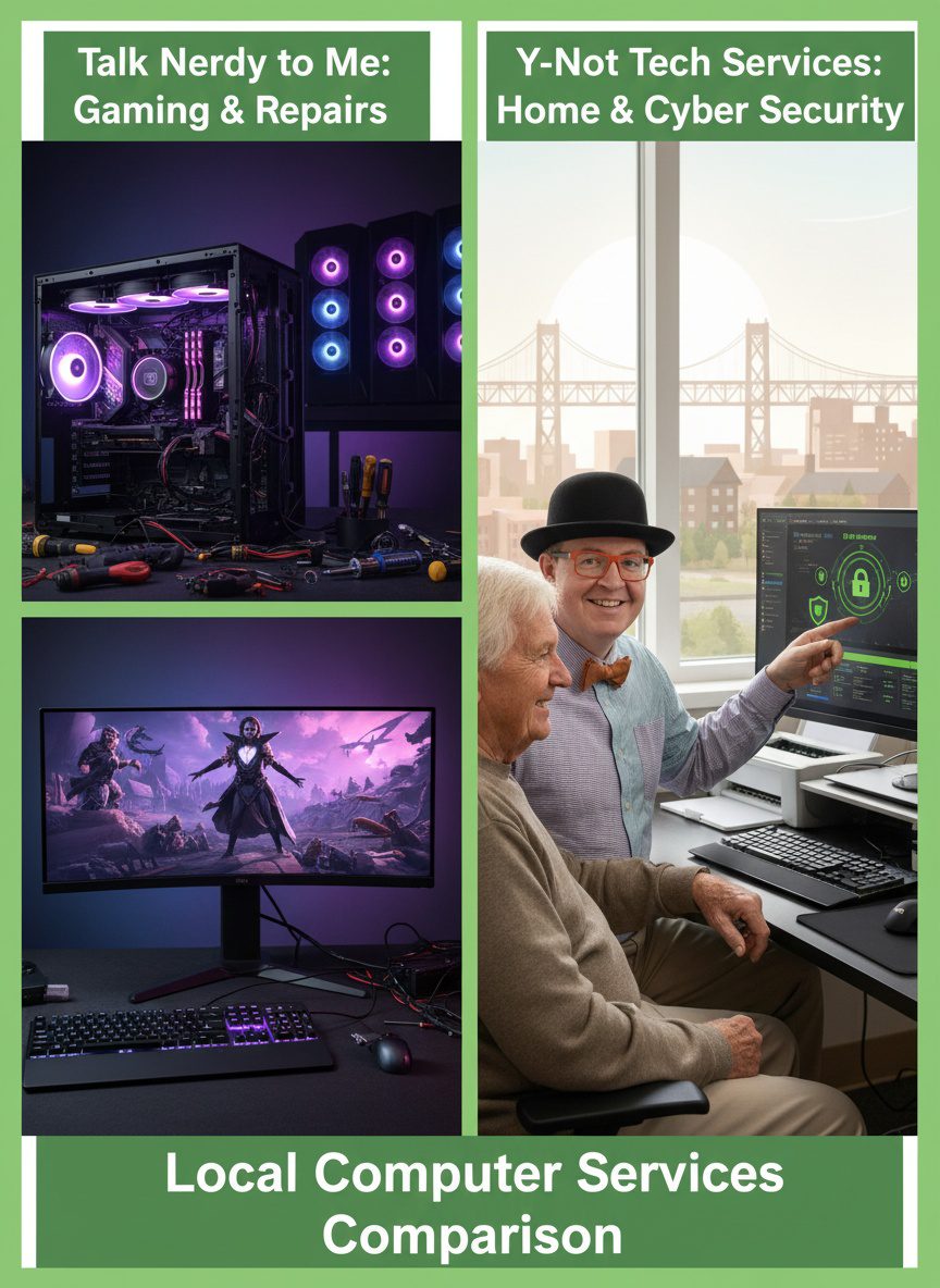 Y-Not Tech vs Talk Nerdy to Me: Which Lethbridge Computer Service is ...